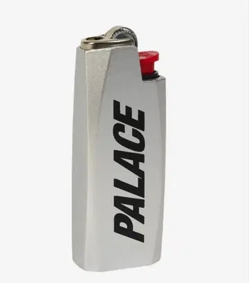 Palace Metal Lighter Case Silver