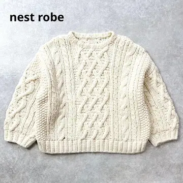 네스트로브 nest robe 페루 니트 피셔맨즈 풀오버
