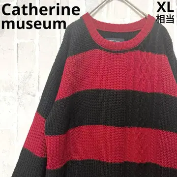 Catherine museum 커트 코베인 보더 니트 스웨터 L