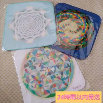 쿠스리 그림 미니 타월 3개 세트