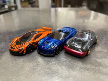 핫휠 미니카 3대 세트