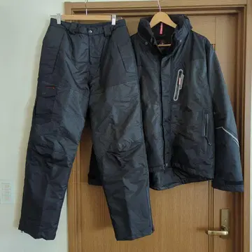 워크맨 AEGIS 방한 방수 따뜻한 우비 상하의 L 사이즈 미사용 새상품