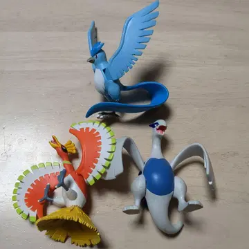 3개 몬코레 포켓몬스터 루기아 호우오우 프리저