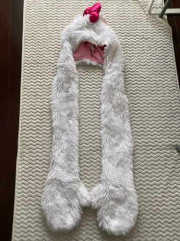 새상품급 마리 머플러 팬캡 디즈니