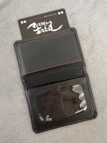 Janne Da Arc 공식 팬클럽 회원증 & 케이스