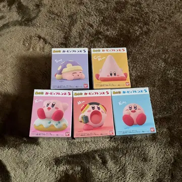 커비 피규어 5체 세트