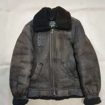 SCHOTT 플라이트 자켓 B-3 무스탕 자켓 블랙 L 사이즈