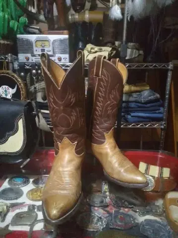 핸드메이드의 하나뿐인 웨스턴 부츠 카우보이 부츠