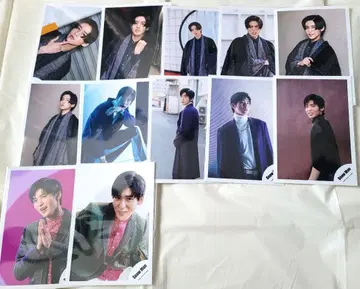 SnowMan 메구로 렌 공식 사진 12장 세트