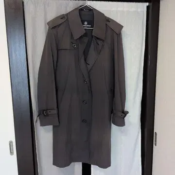 aquascutum 트렌치코트 남성용 아쿠아 스큐텀