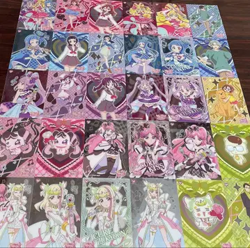 키미프리 프리큐어 클리어 카드 컬렉션 껌 전 종류 컴플리트