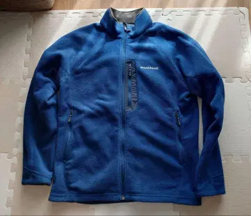 몽벨 mont-bell 플리스 자켓 파랑