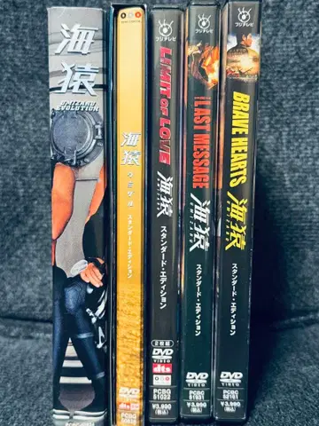 [셀판] 초레어 단종 DVD 우미자루 전권 세트 이토 히데아키 카토 아이