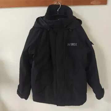 AVIREX 후드 부착 다운 자켓