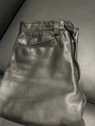 폴스미스 소가죽 가죽 팬츠