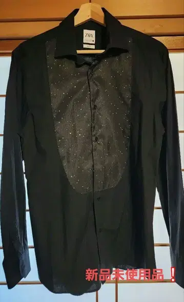 ZARA 스팽글 장식 블랙 M(US EUR)