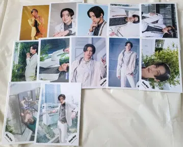 SnowMan 메구로 렌 공식 사진 12장 세트