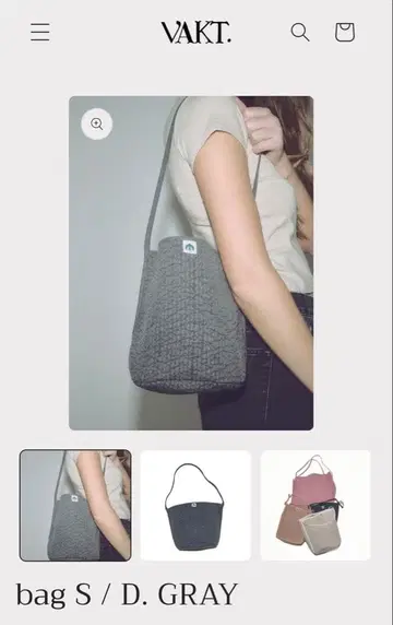 VAKT. / bag S GRAY
