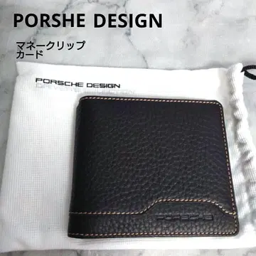 Porsche Design 머니클립 카드 케이스 블랙