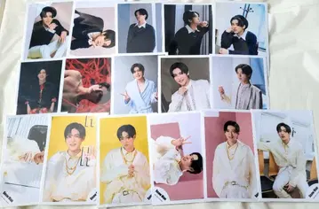 SnowMan 메구로 렌 공식 사진 16장 세트