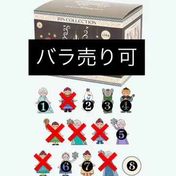 [ 낱개 판매 가능 ] 아나와 눈의 여왕 핀 배지 판타지 스프링스