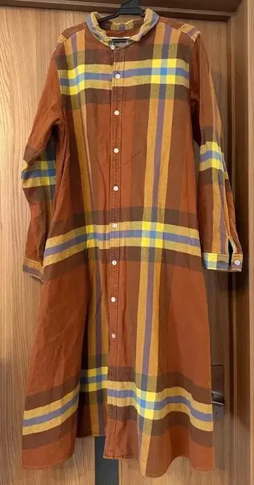 빔즈 보이 원피스 빅 타탄