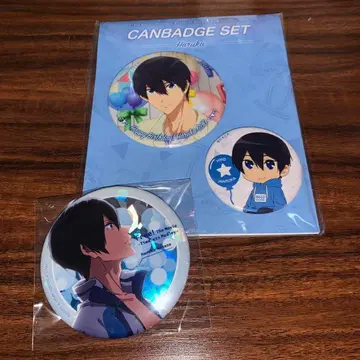 Free! 나나세 하루카 캔뱃지 세트