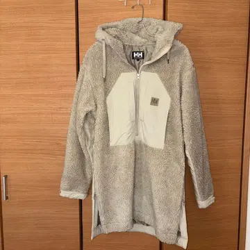 HELLYHANSEN 보아 울 파이버 파일 써모 롱 자켓 원피스