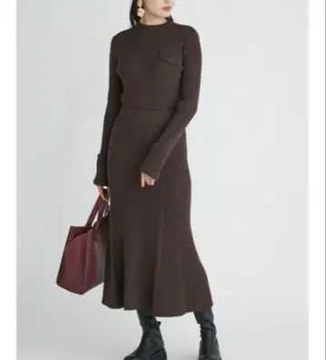 미라 오웬 셋업 의류 사이즈 S 니트