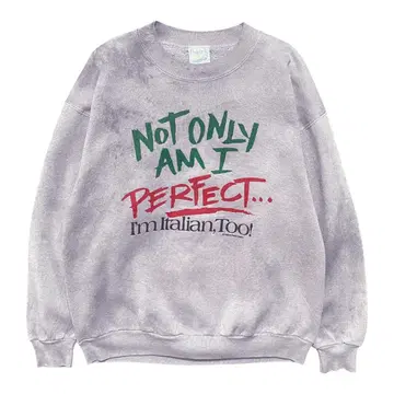 USA 제조 90년대 빈티지 타이다이풍 맨투맨 트레이닝복 프린트