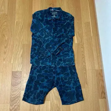 SCOTCH & SODA 스코치앤소다 파란 카모 패턴 자켓