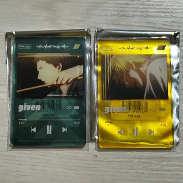 기븐 스마일베이스 카페 플레이어풍 아크릴 카드 현순 히이라기 시즈라기