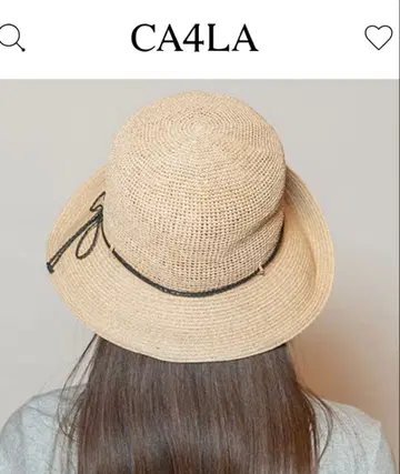 CA4LA 베이지 버킷햇 ONESIZE