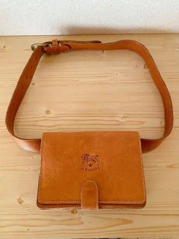 IL BISONTE IL 일비종떼 힙색 파우치 가죽