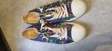 보헤미안즈 컬러풀 꽃무늬 스니커즈 27.0cm 남성용