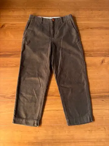 PAL'LAS PALACE 팔라스 팰리스 코튼 브라운 계열 크롭 기장