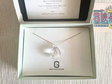 지브리 파크 비행석 목걸이 클리어 HARIO