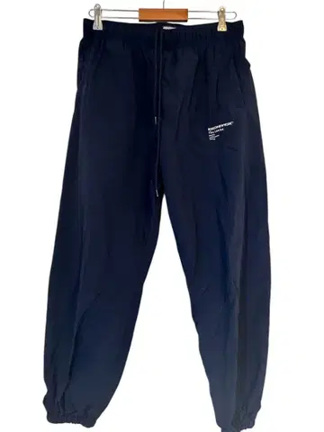 The sauna 네이비 이지 팬츠