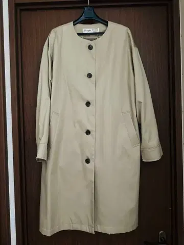 트렌치코트 가을 상품 택 포함 미사용 새상품 베이지