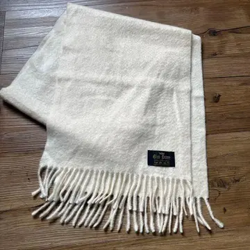 Glen Prine 100% 캐시미어 머플러 아이보리