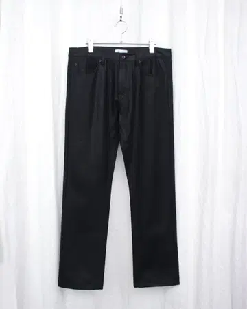 i shii 4-pocket waxed denim