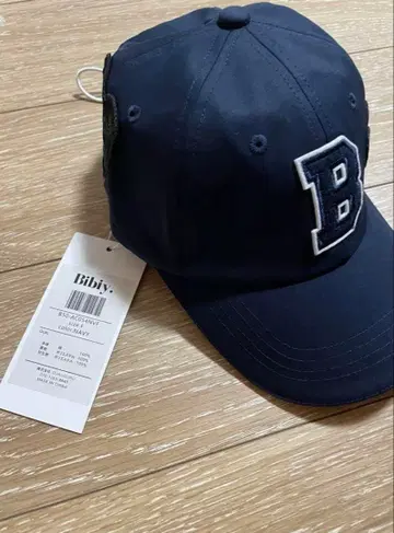 [ 새상품, 미사용, 택 포함 ] Bibiy 캡 네이비