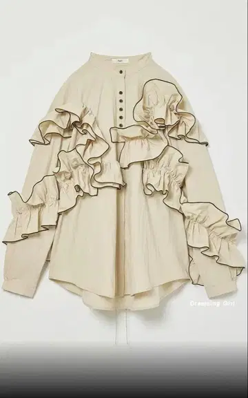 EAPHI FEELING FRILLS BLOUSE