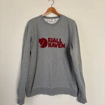 FJALL RAVEN 그레이 맨투맨