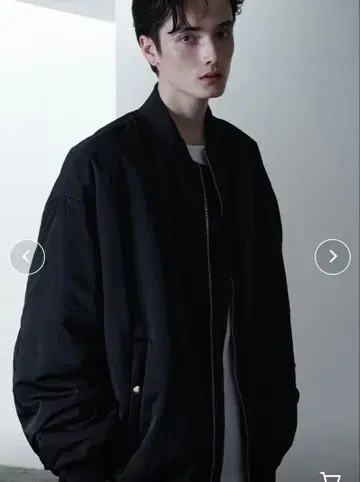 act'm 빅 실루엣 MA-1 패딩 자켓