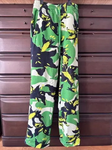 DRIES VAN NOTEN 21SS 꽃무늬 스웨트 팬츠