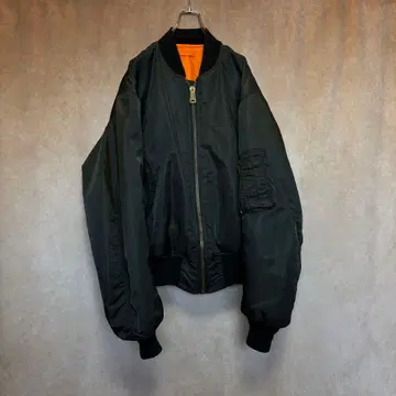 80s MA-1 USA제 빈티지 구제 의류 플라이트 자켓 봄버