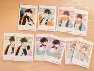 고서점가의 하시히메 메디코스 구매 혜택 미니 포토 카드 10장 세트