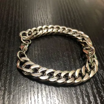 실버 체인 팔찌