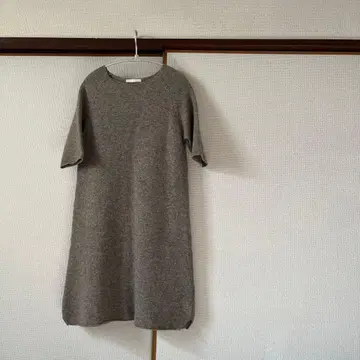 evam eva 니트 튜닉 원피스